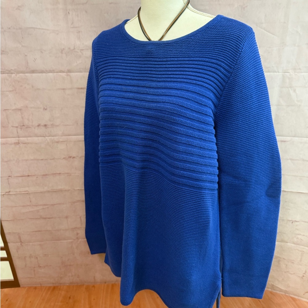Talbots Royal Blue Crew Neck Sweater
